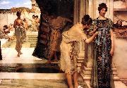 Sir Lawrence Alma-Tadema,OM.RA,RWS, Frigidarium